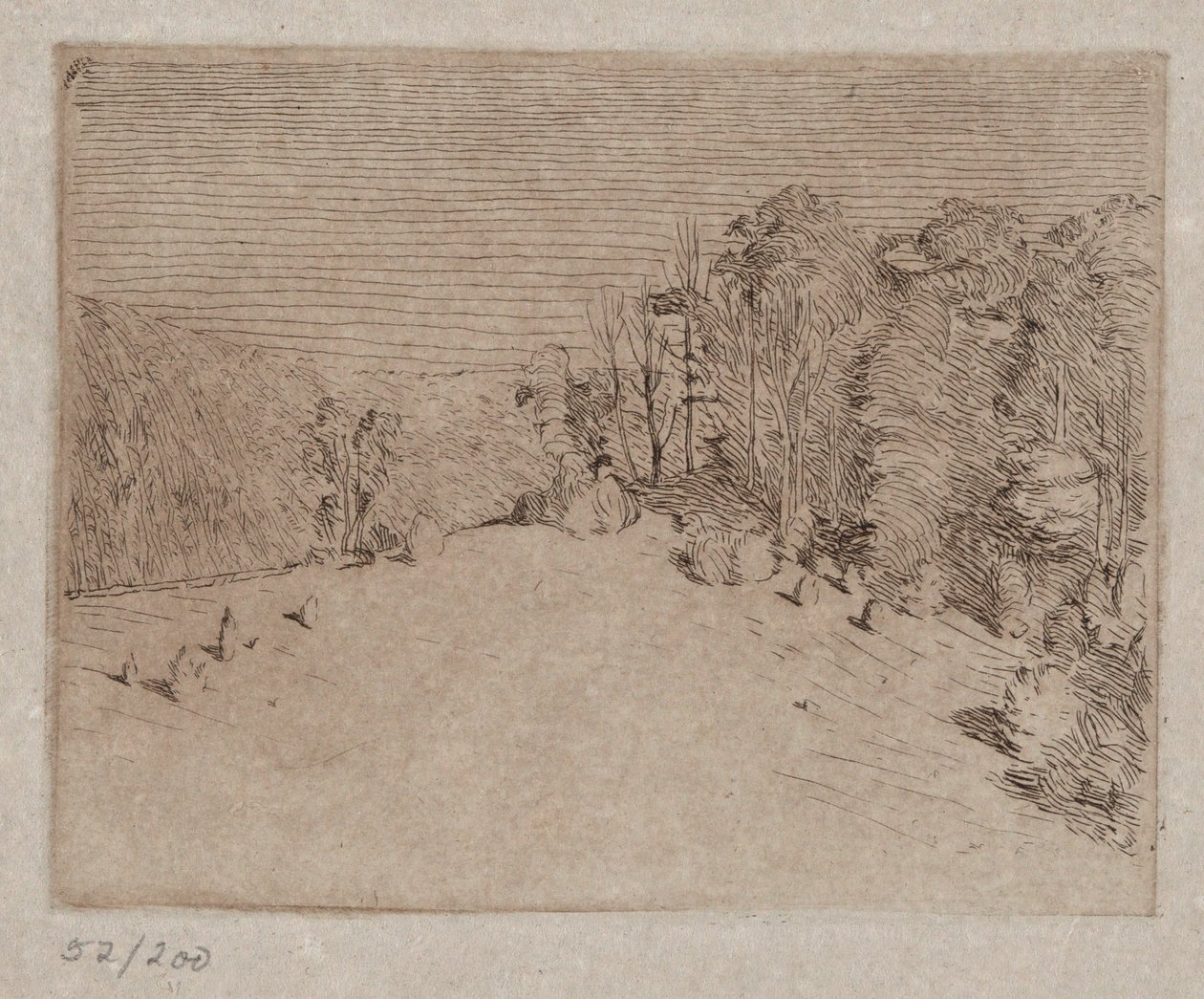 Connecticut Heuvel door Emil Carlsen