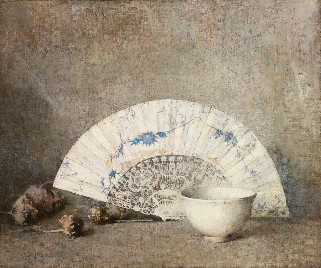 De waaier door Emil Carlsen