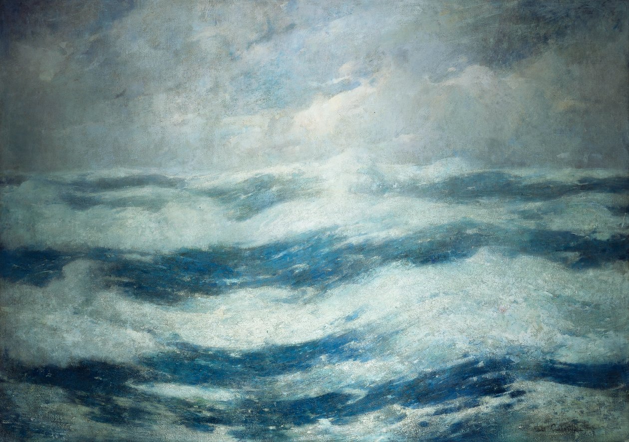 De Lucht en de Oceaan door Emil Carlsen