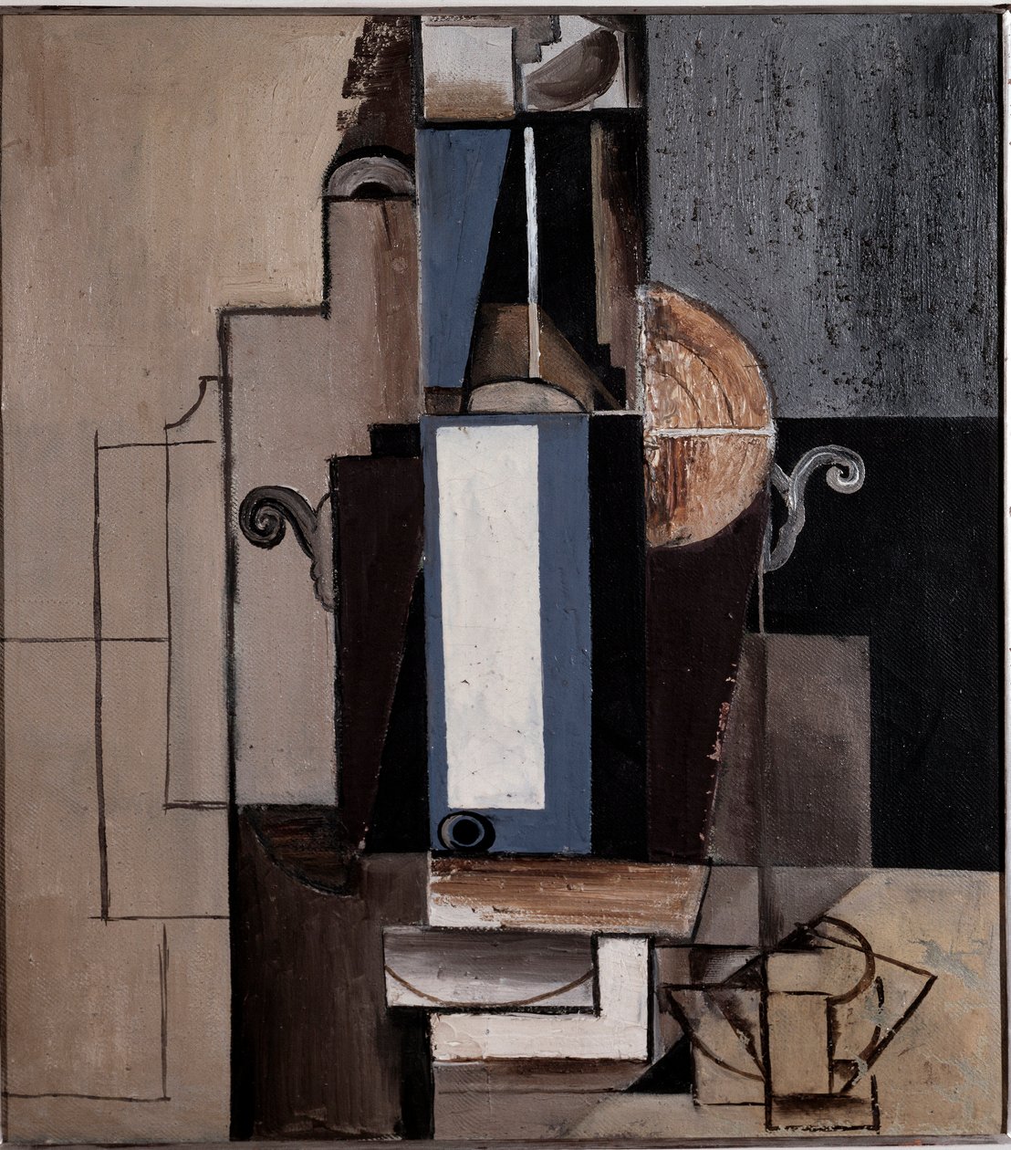 Kubistische compositie door Emil Filla