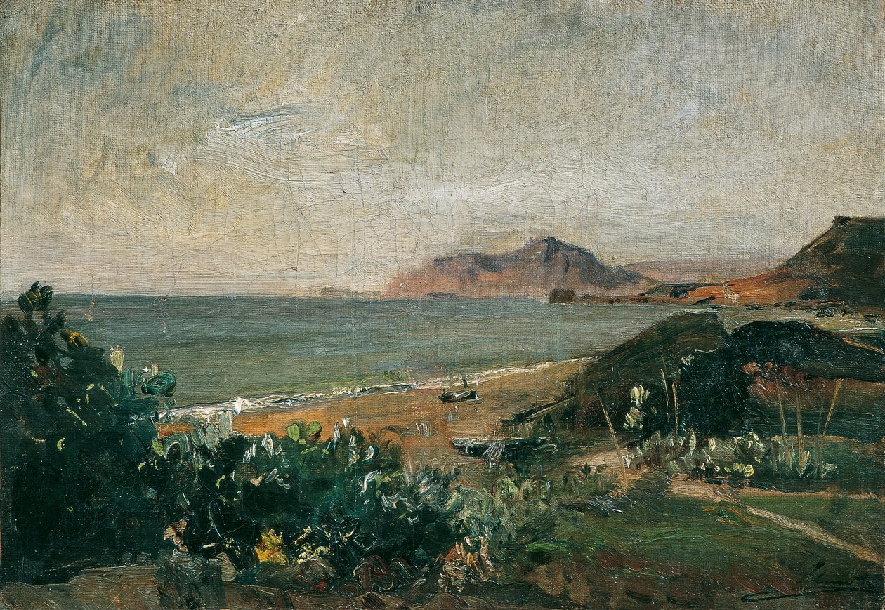 De Ionische Zee bij Corfu door Emil Jakob Schindler