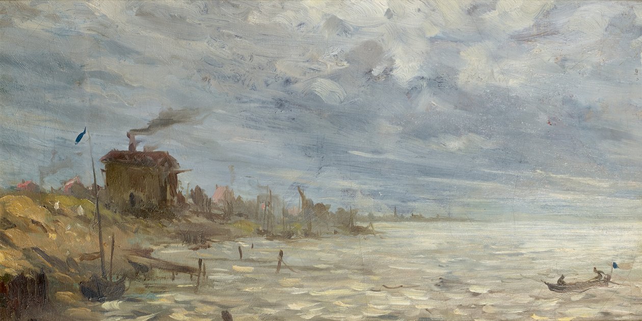 Kust van Sylt door Emil Jakob Schindler