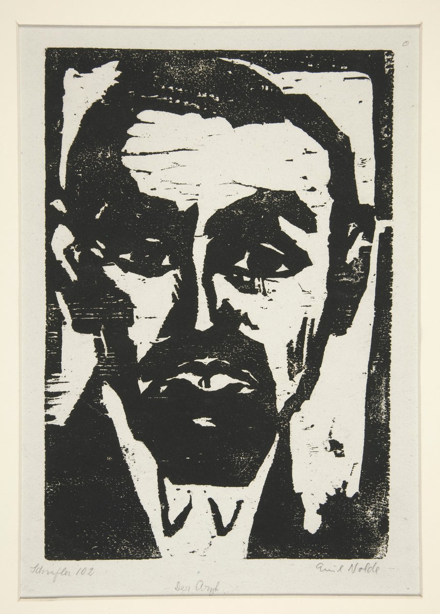 Der Arzt door Emil Nolde