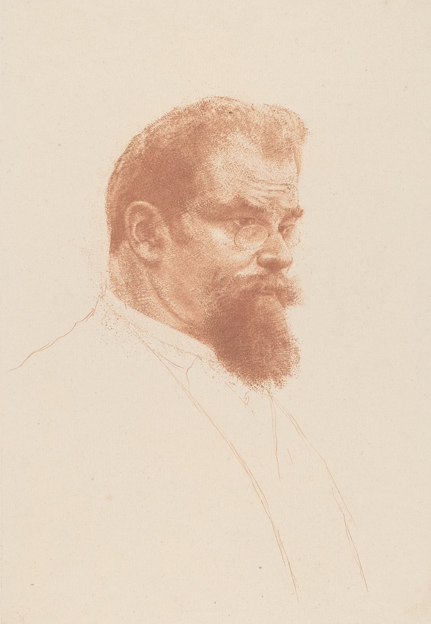 Max Klinger door Emil Orlik