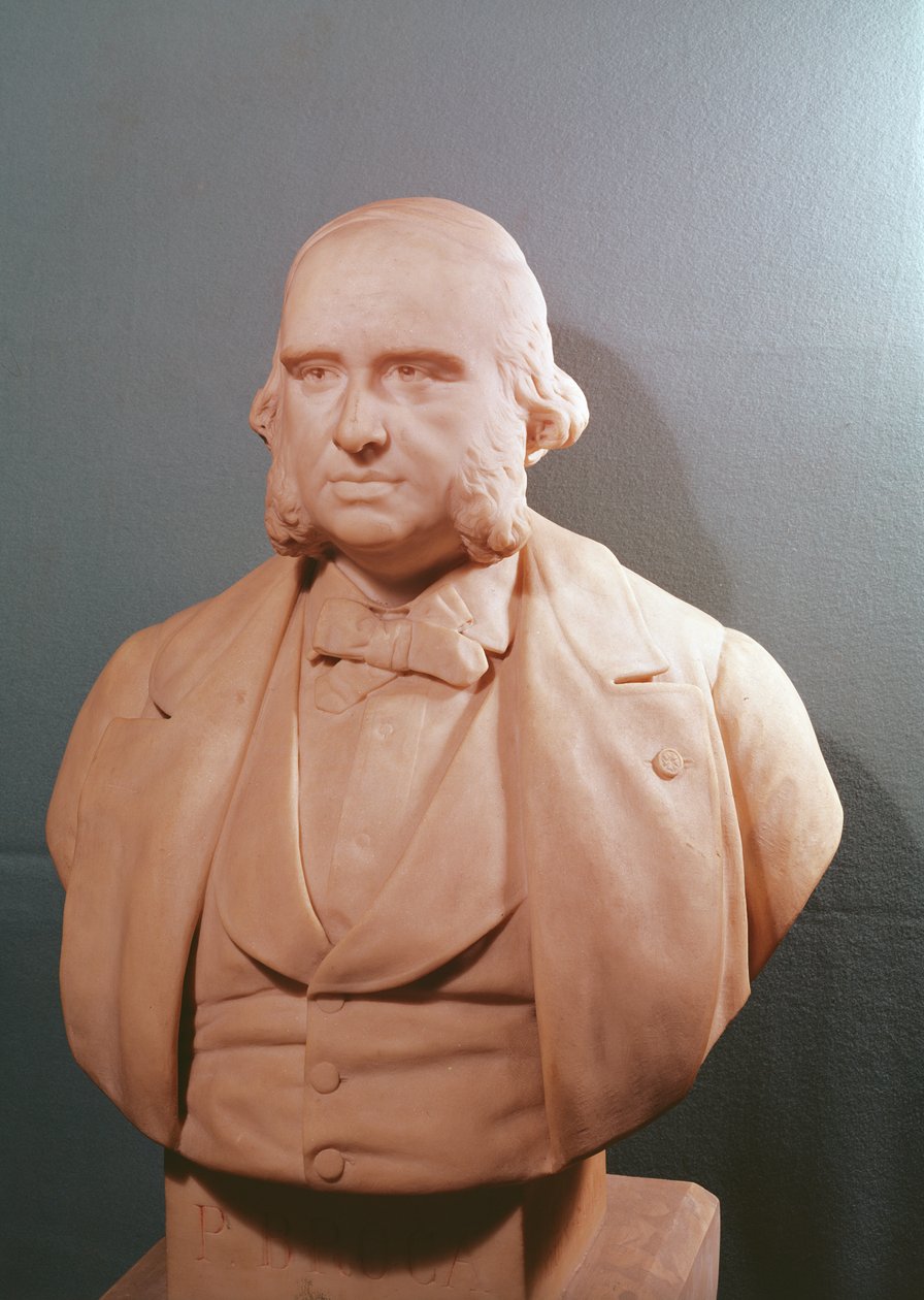 Buste van Paul Broca (1824-80) 1881 door Emile Arthur Soldi or Soldi Colbert