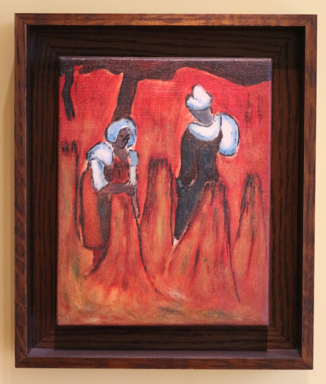 Studie voor het zwarte tarwe door Emile Bernard