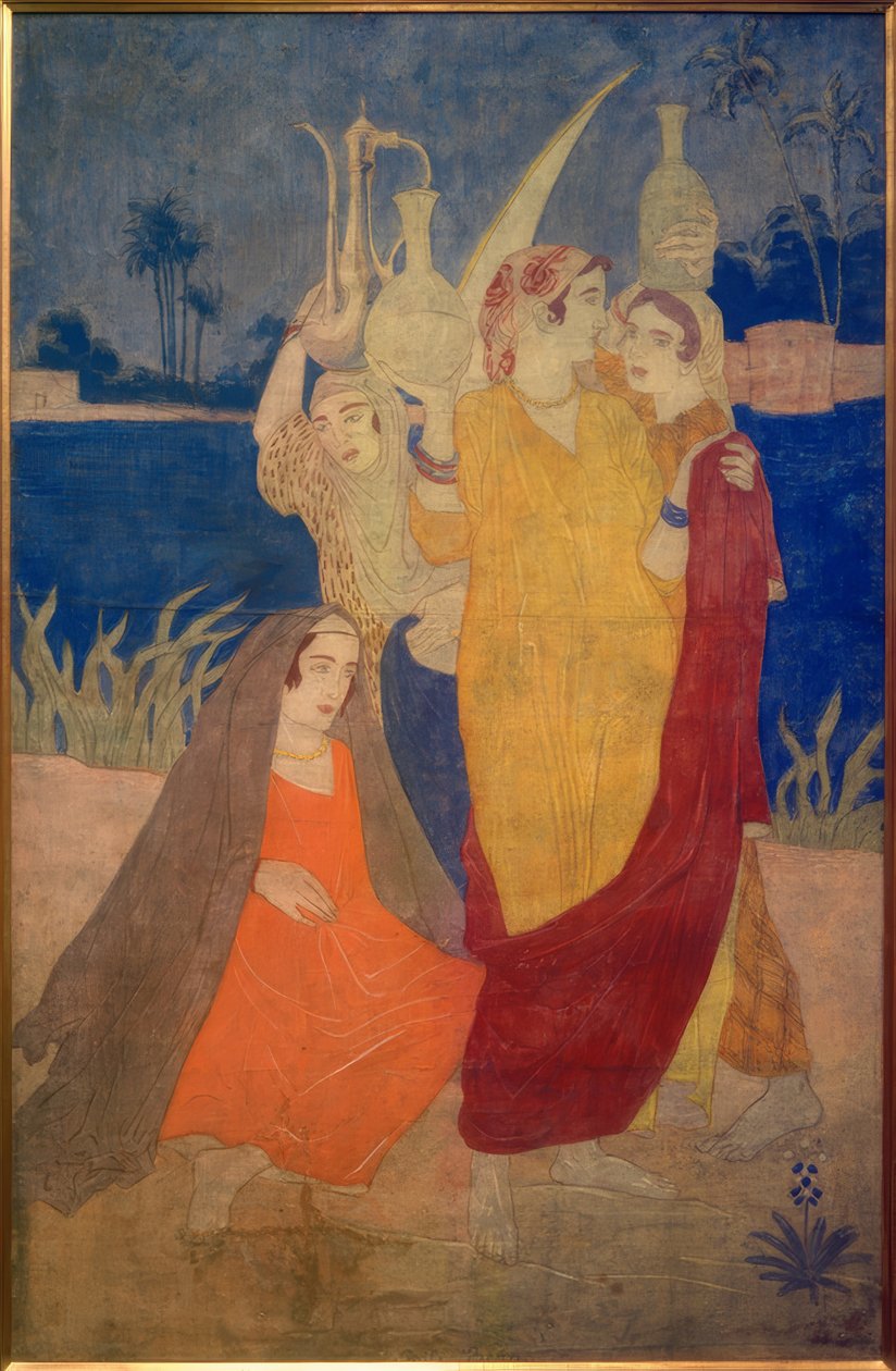 Visioen van Egypte door Emile Bernard