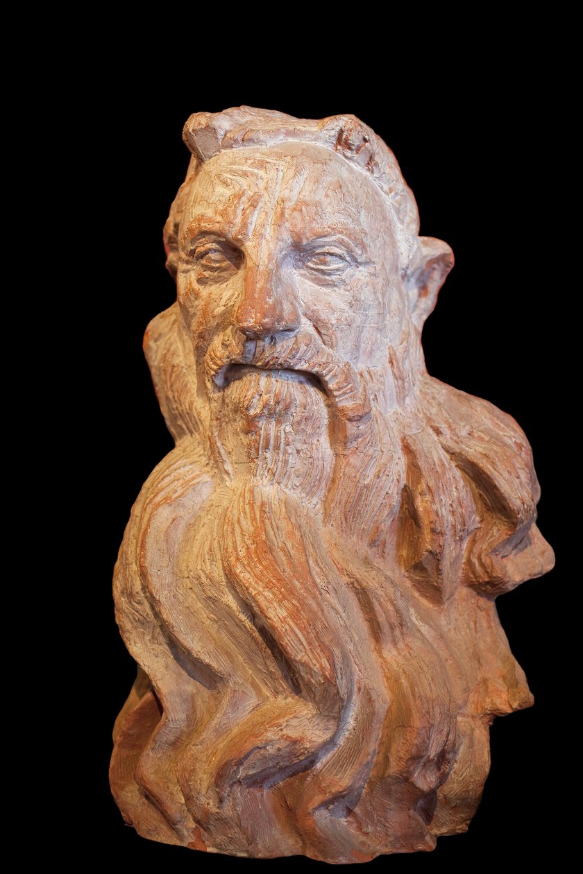 Buste van Auguste Rodin door Emile Antoine Bourdelle