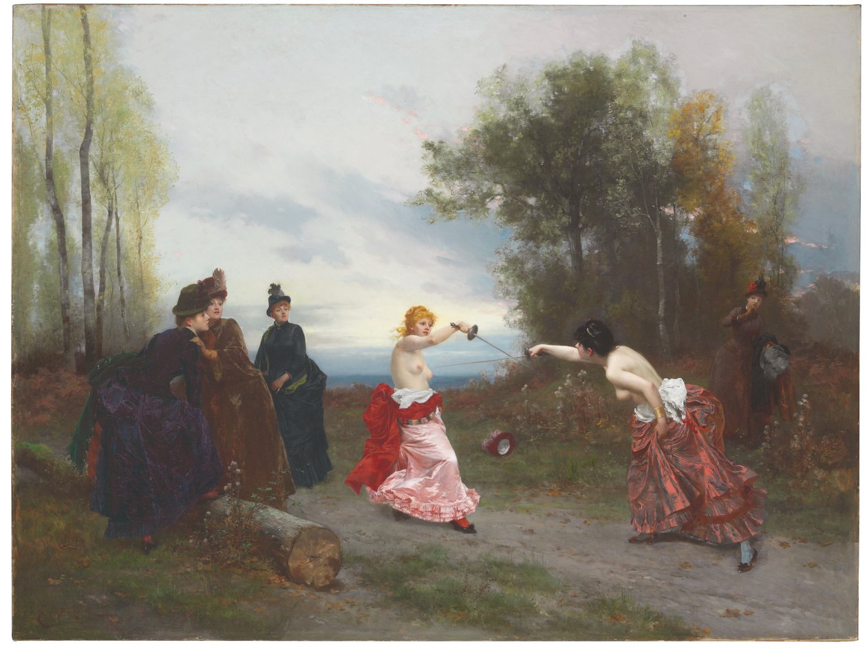 Het Duel door Emile Antoine Bayard
