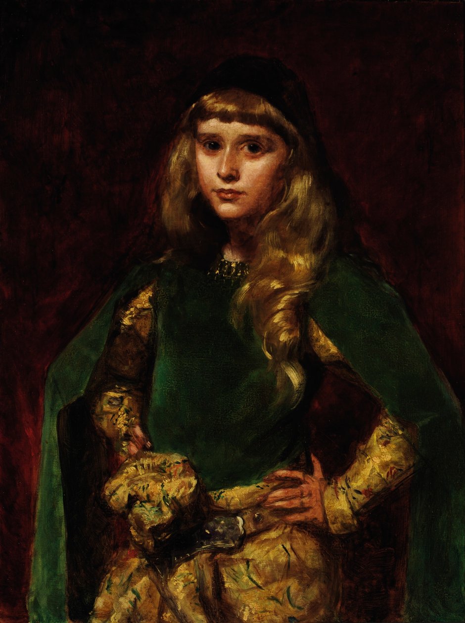 Natalie op Tien door Emile Auguste Carolus Duran