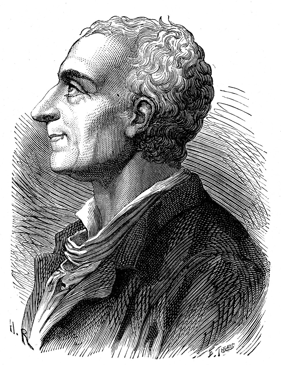Portret van Montesquieu door Émile Bayard