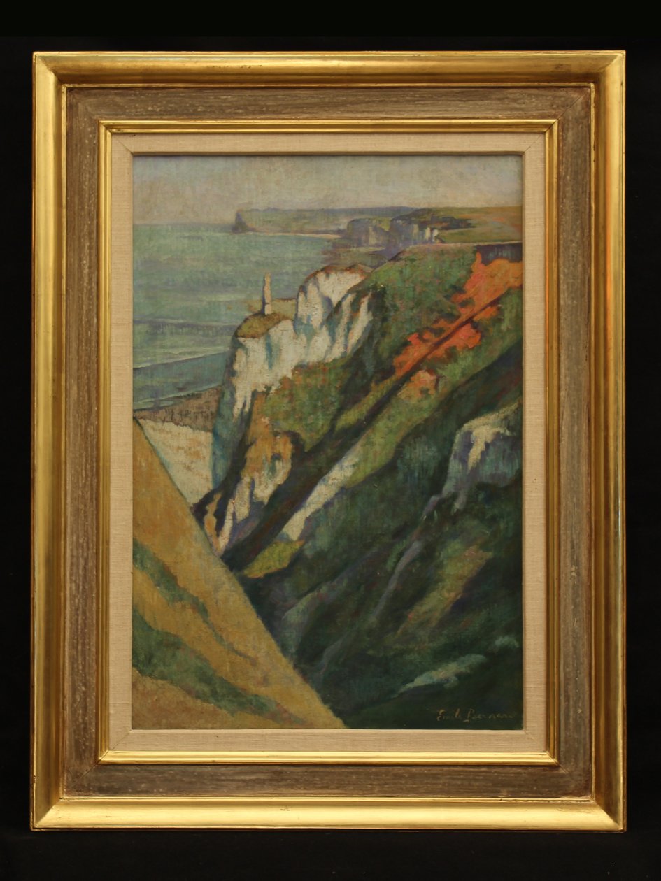 Kustscène, c.1925 door Emile Bernard