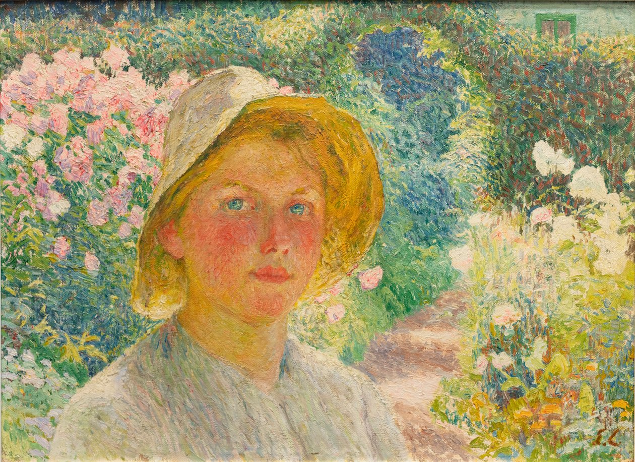 Dochter van de tuinman door Emile Claus