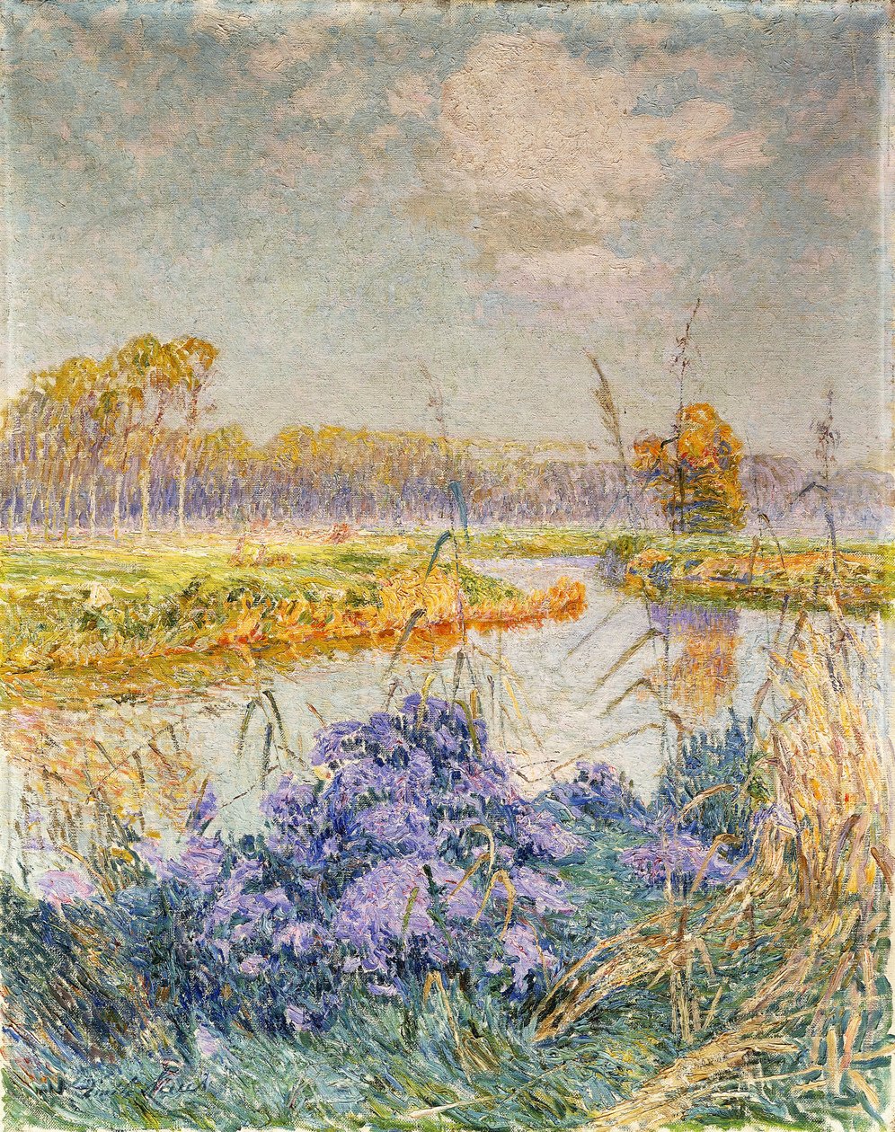 De Leie, ca. 1902 door Emile Claus
