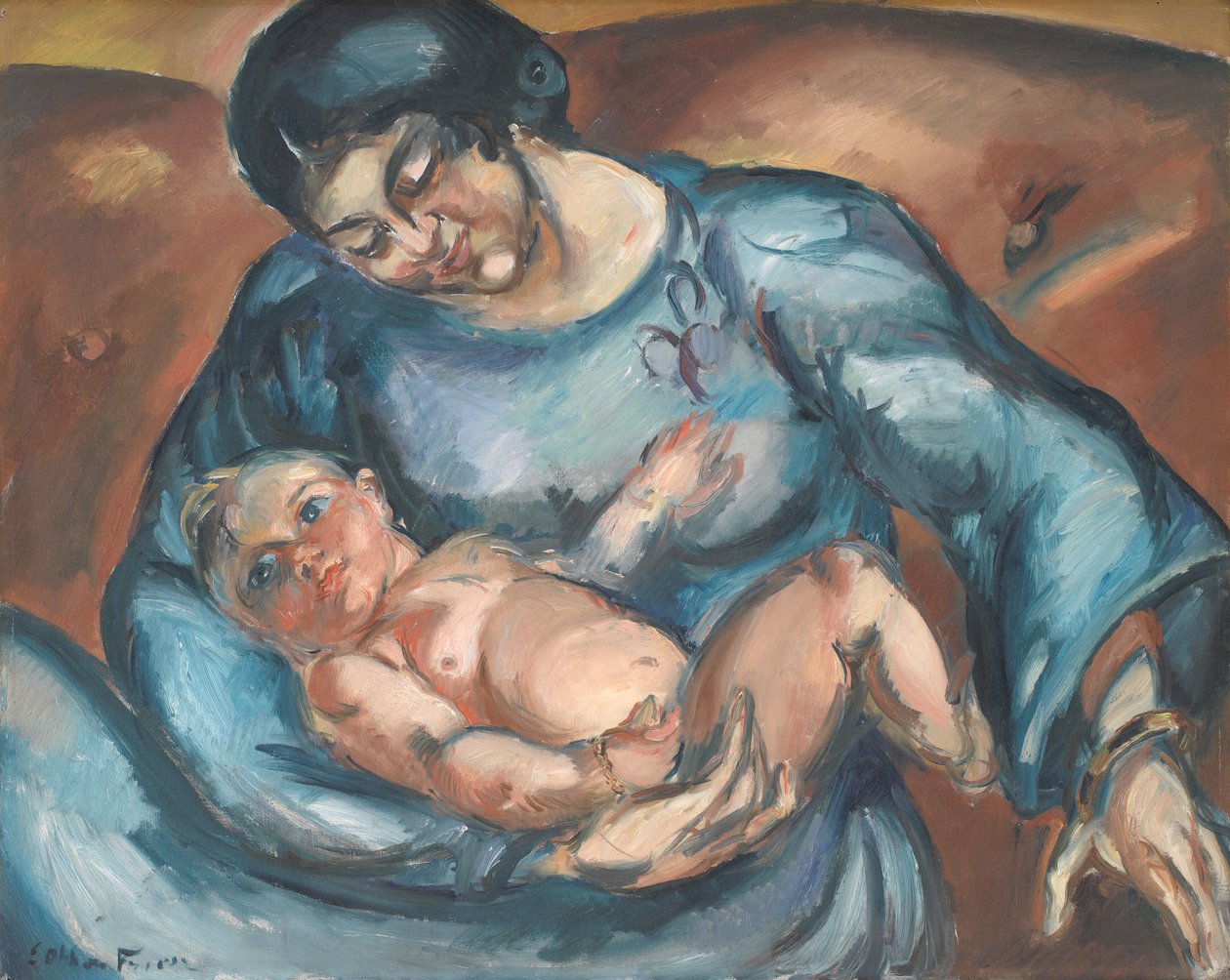 Moederliefde door Emile Othon Friesz