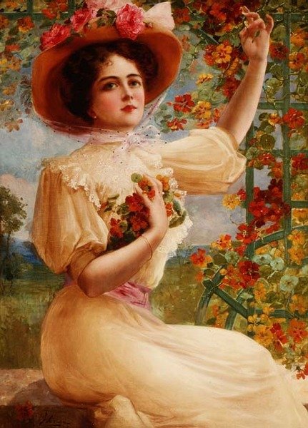 Een Zomer Schoonheid door Emile Vernon