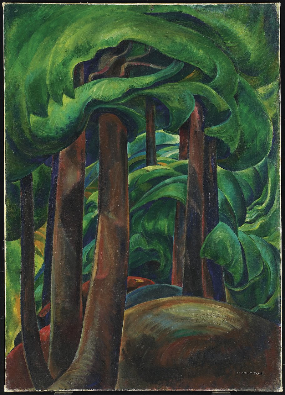 Westers Bos, c.1931 door Emily Carr