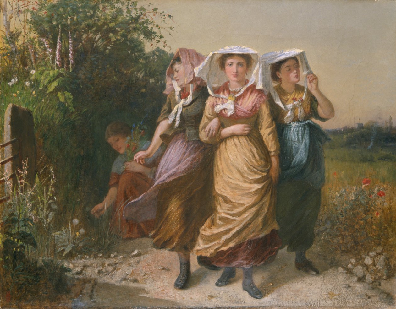De Balmeisjes, 1854-1913 door Emily Mary Osborn