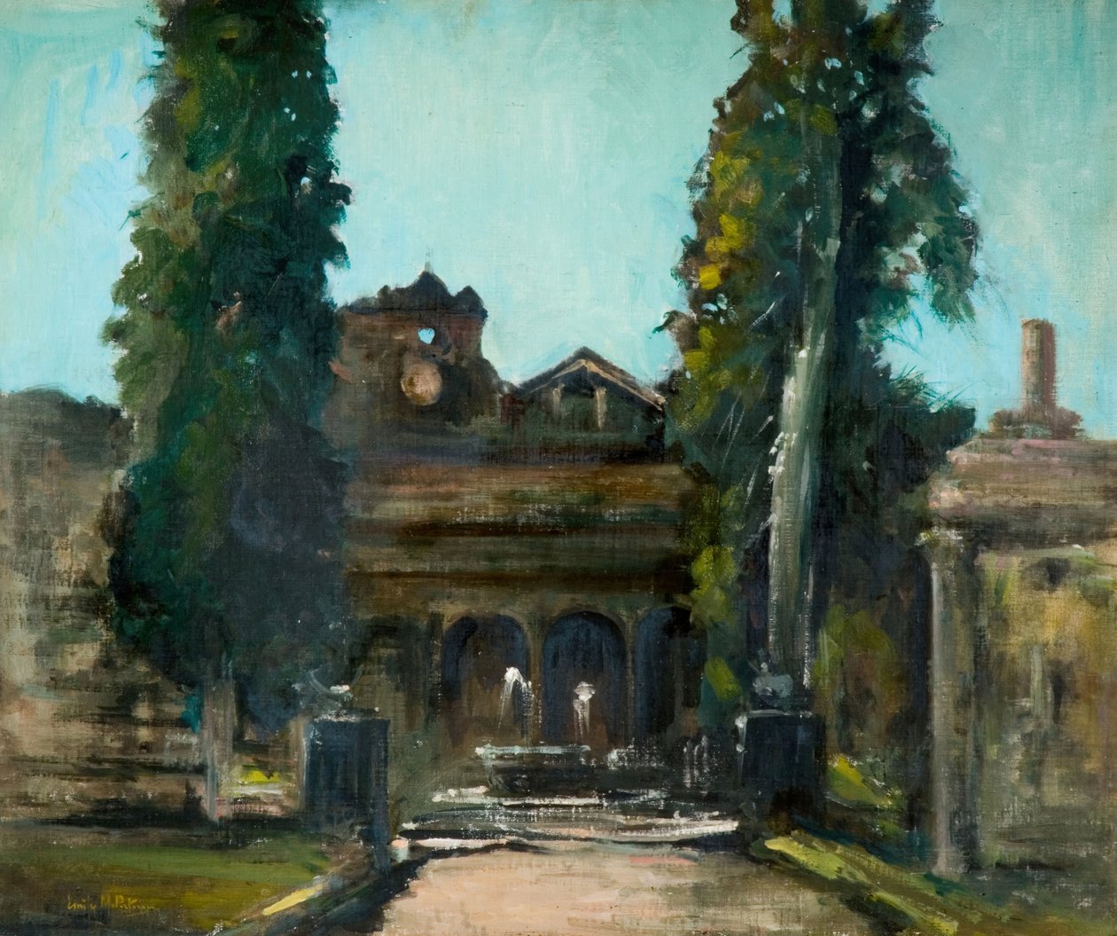 De Baden van Diocletianus, Rome door Emily Murray Paterson