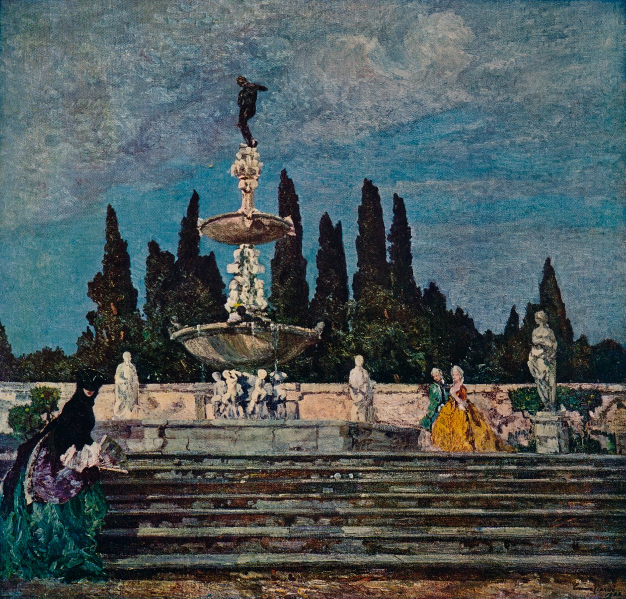 Parole Antiche, 1910 door Emma Ciardi