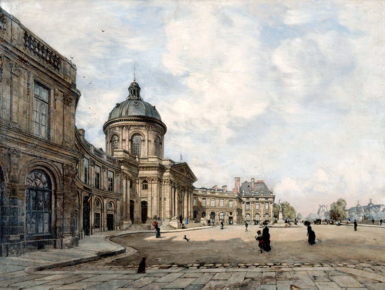 Institut de France, Parijs, 1887 door Emmanuel Lansyer