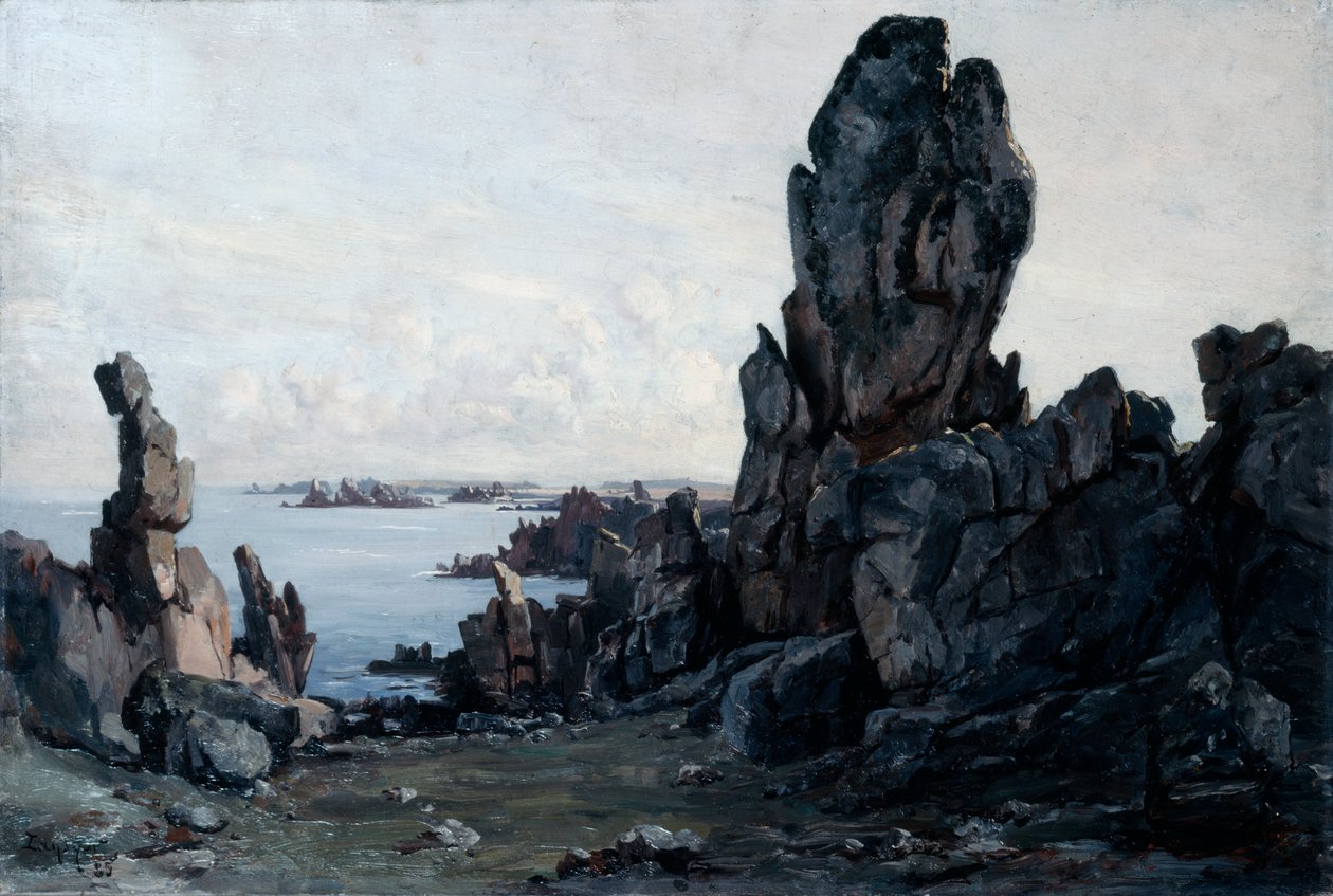 Eiland Ushant door Emmanuel Lansyer