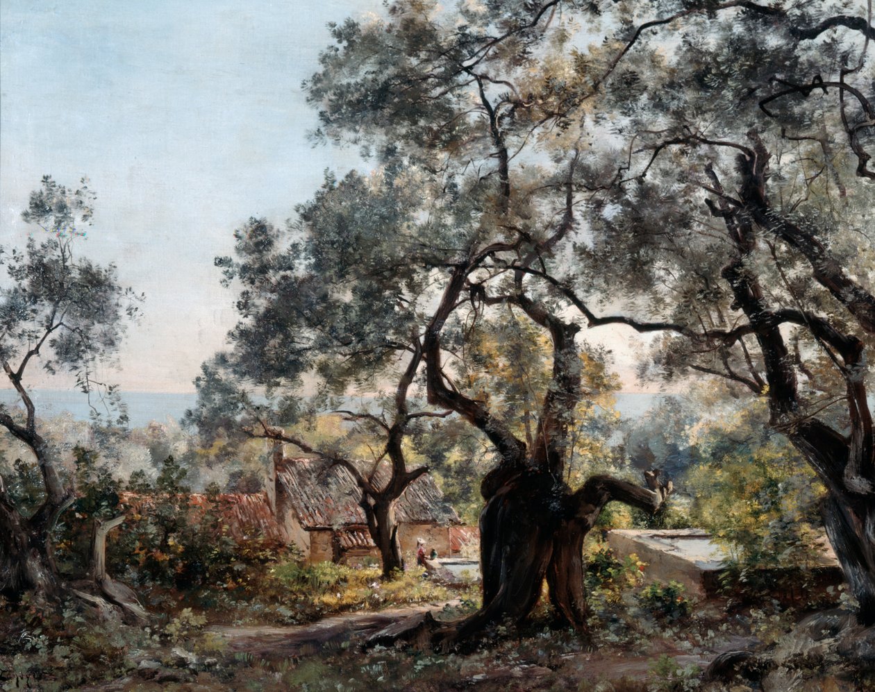 Lodola, dicht bij Menton, 1892 door Emmanuel Lansyer