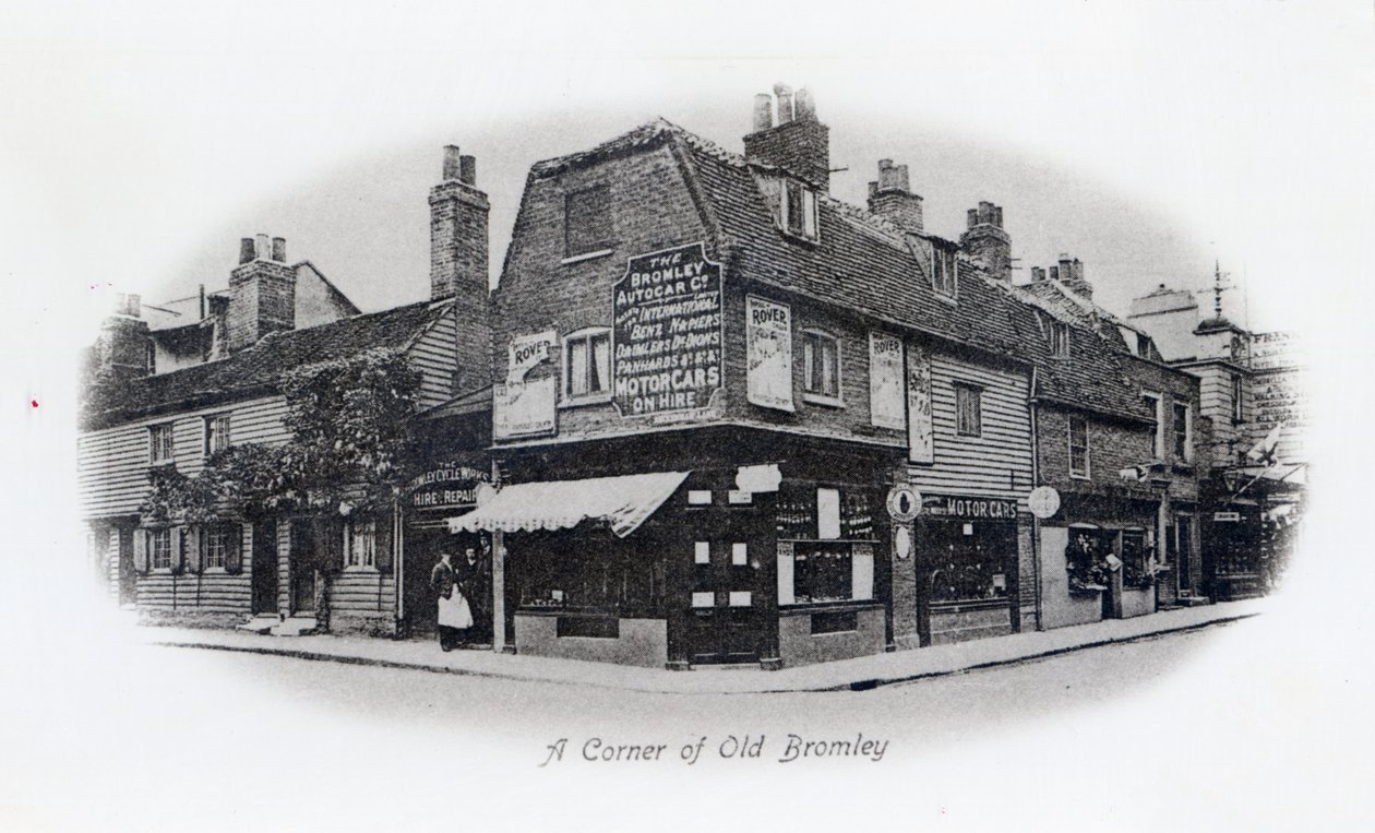 Een hoek van Oud Bromley door English Photographer