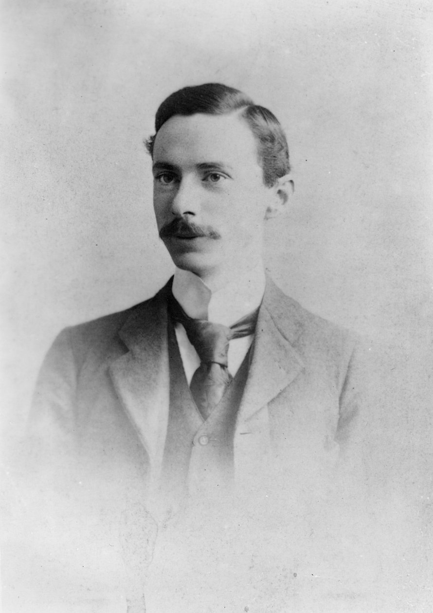 Bertrand Russell, c.1895 door English Photographer