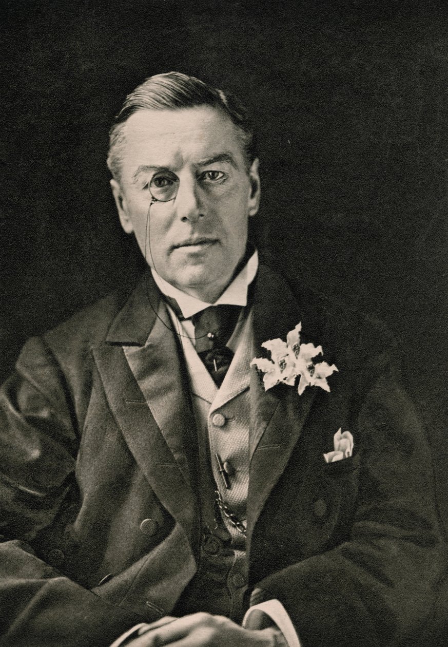 Joseph Chamberlain (1836-1914) door English Photographer