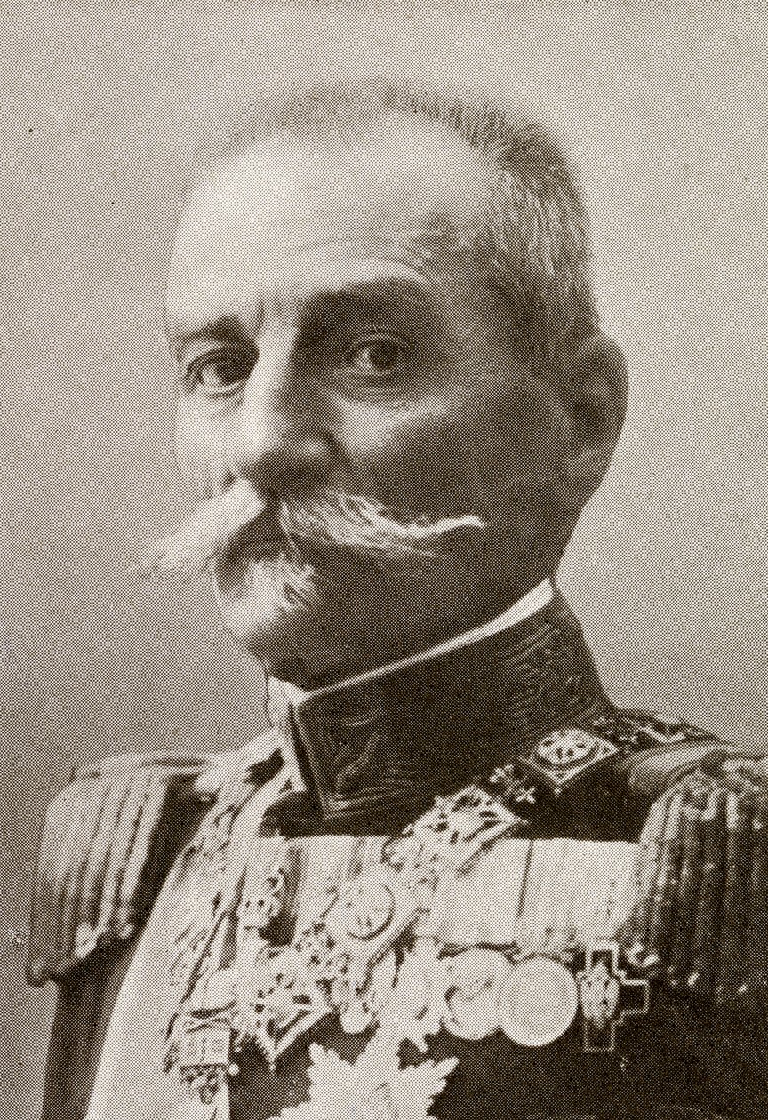 Koning Peter I van Servië, uit 