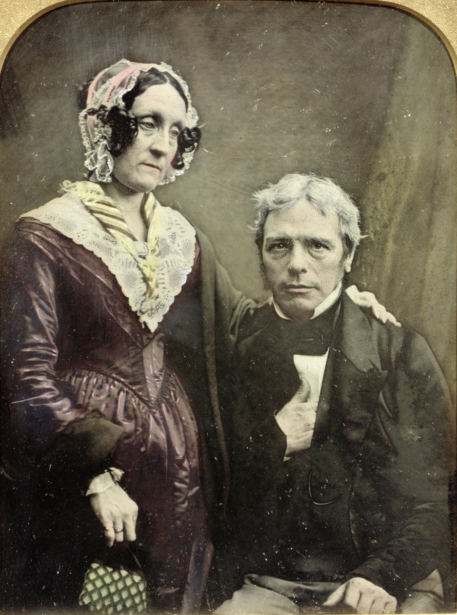 Michael en Sarah Faraday, 1840s-50s (daguerreotype) door English Photographer