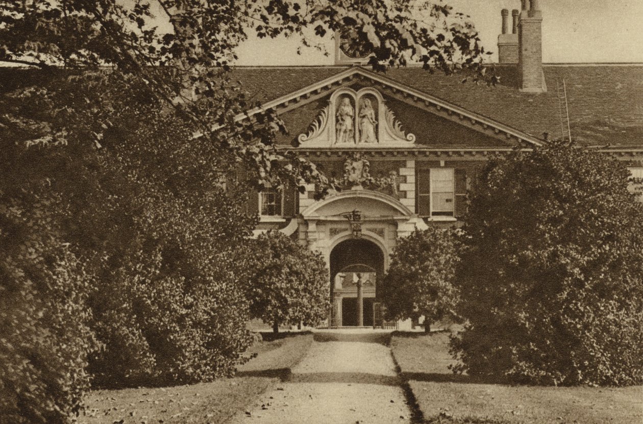 Morden College, Blackheath, gesticht in 1695 door de filantroop Sir John Morden als een thuis voor arme kooplieden door English Photographer