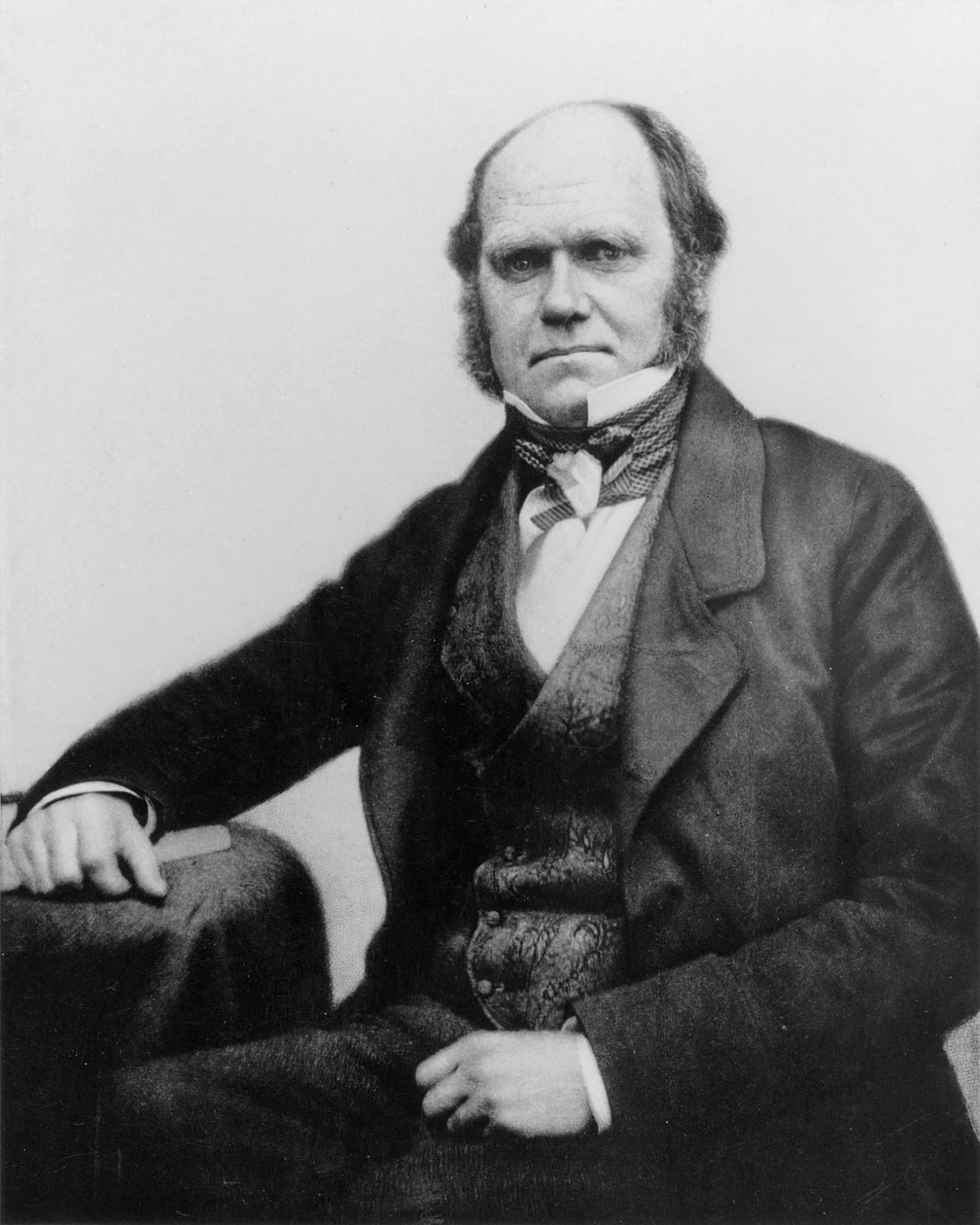 Portret van Charles Darwin, 1854 door English Photographer