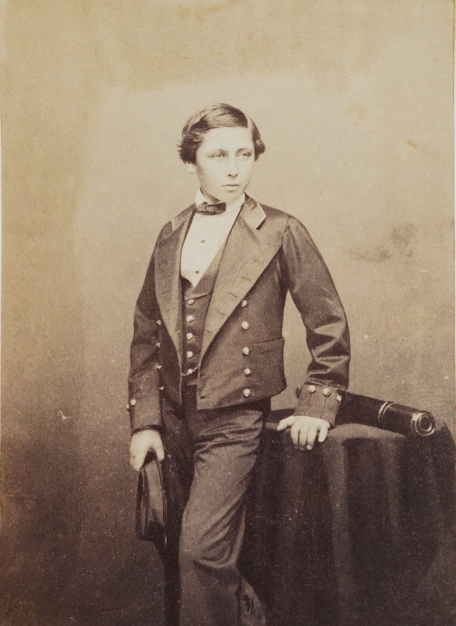 Prins Edward, later koning Edward VII door English Photographer