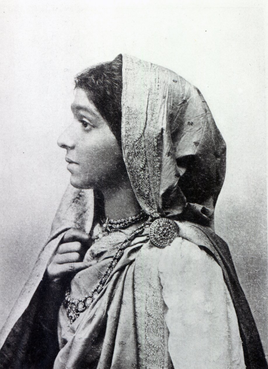 Sarojini Naidu door English Photographer