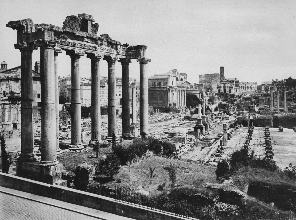 Het Forum Romanum door English Photographer