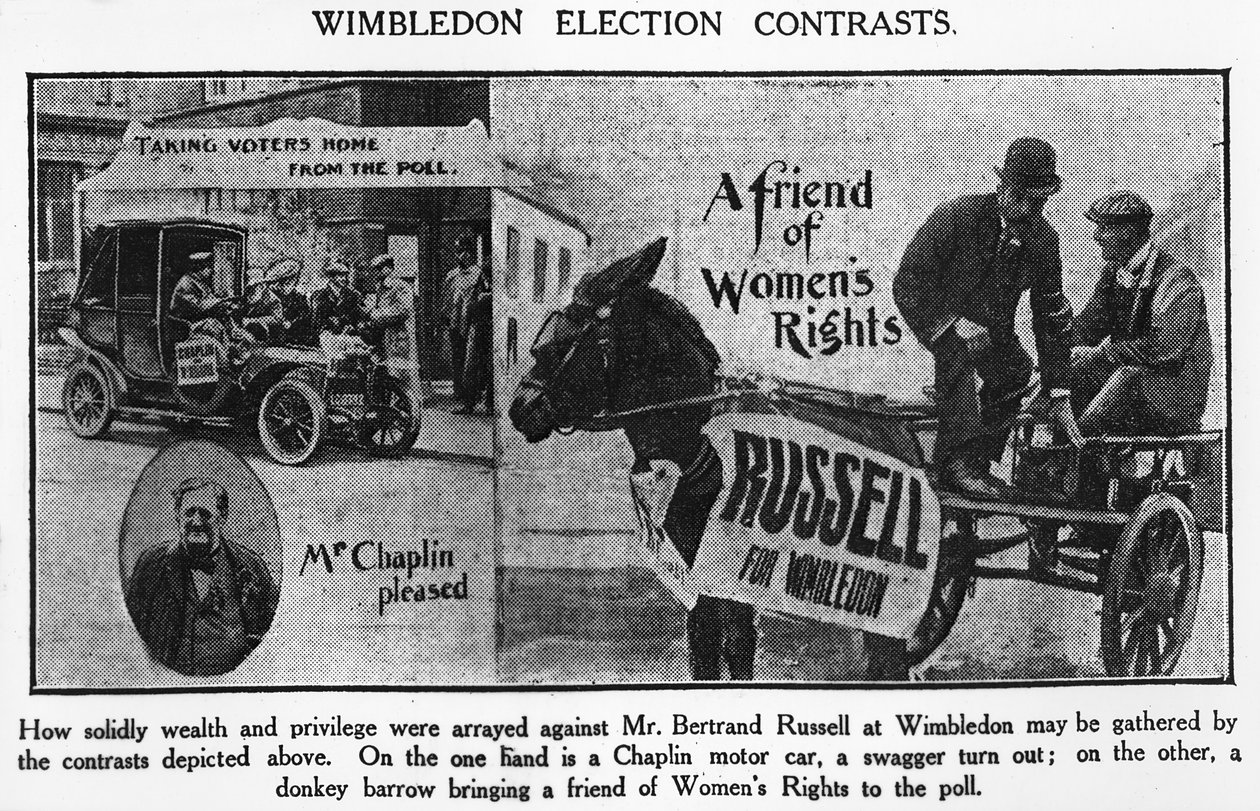 Wimbledon Verkiezingscontrasten door English Photographer