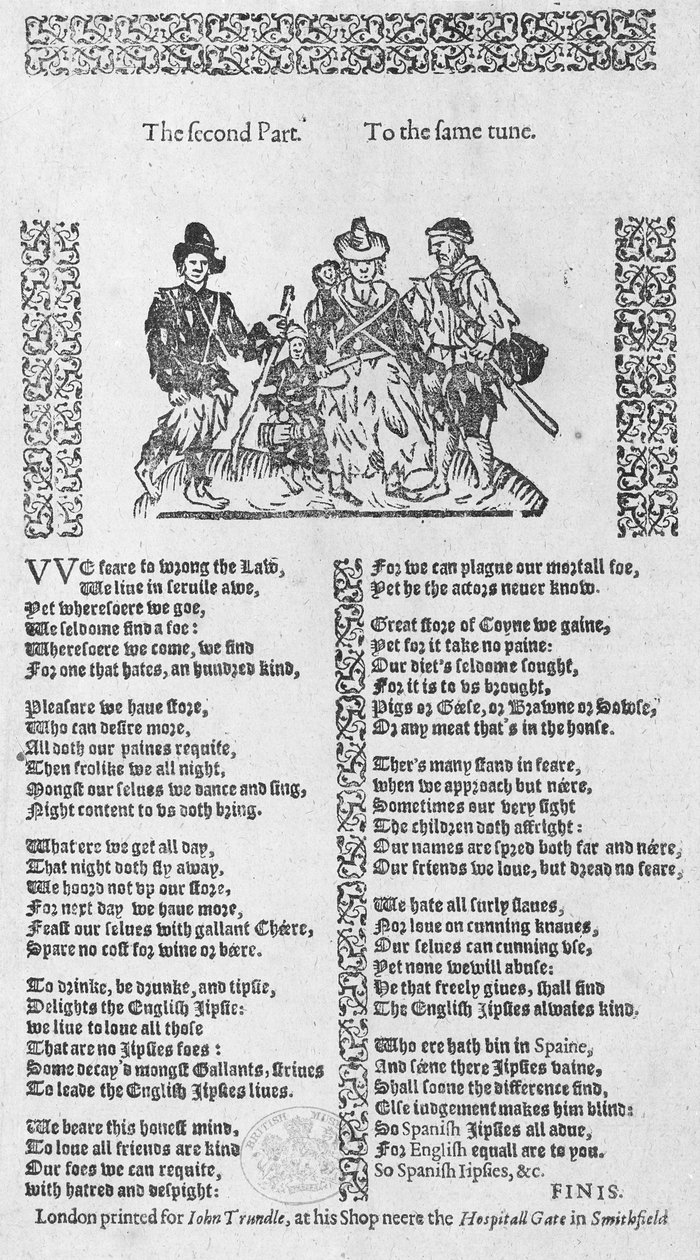 Een jachtscène, een illustratie uit 