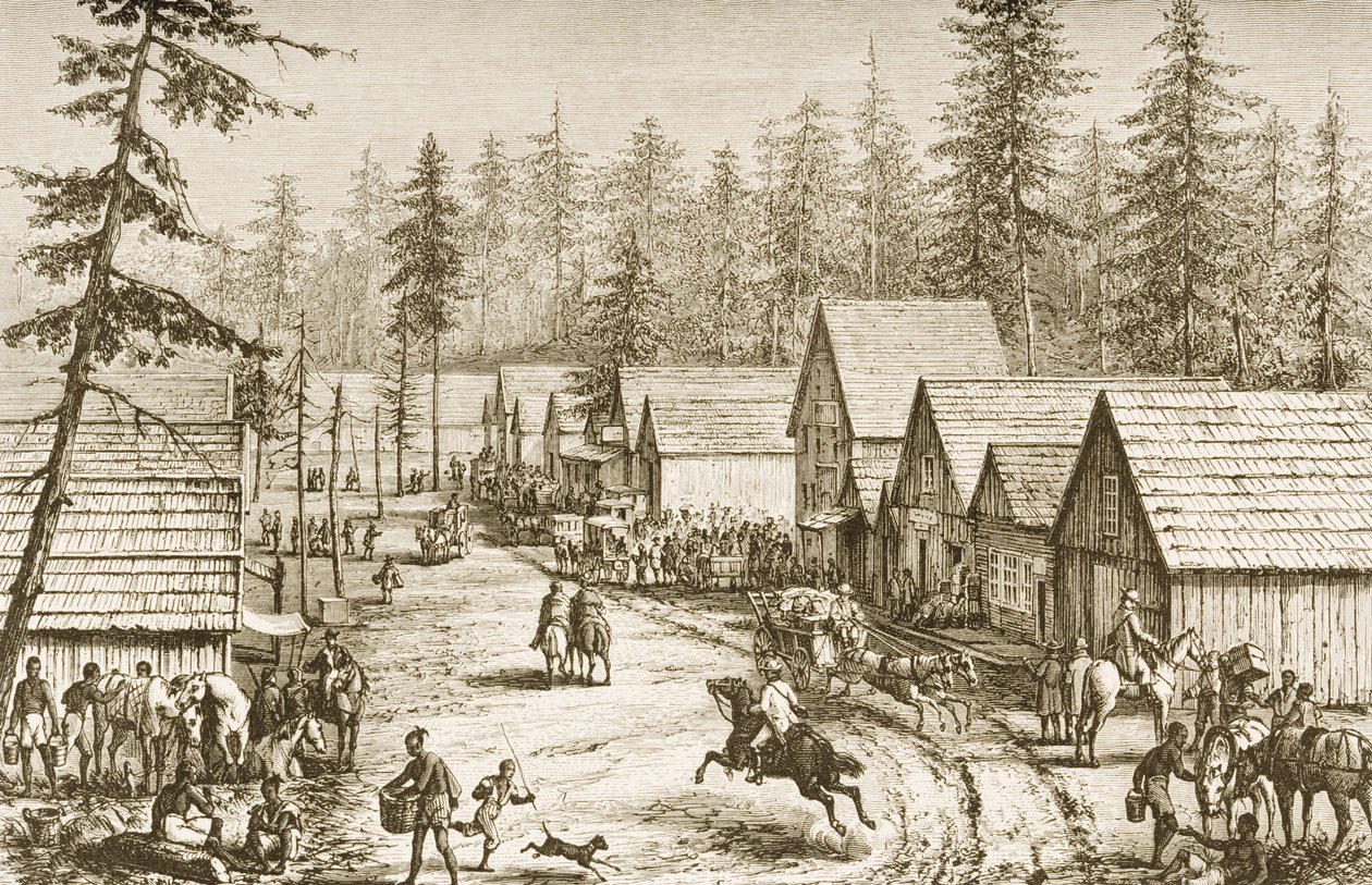 Cisco Station, Californië, uit 