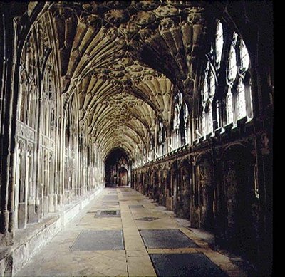 Gloucester Kathedraal, Waaiergewelfde Klooster door English School