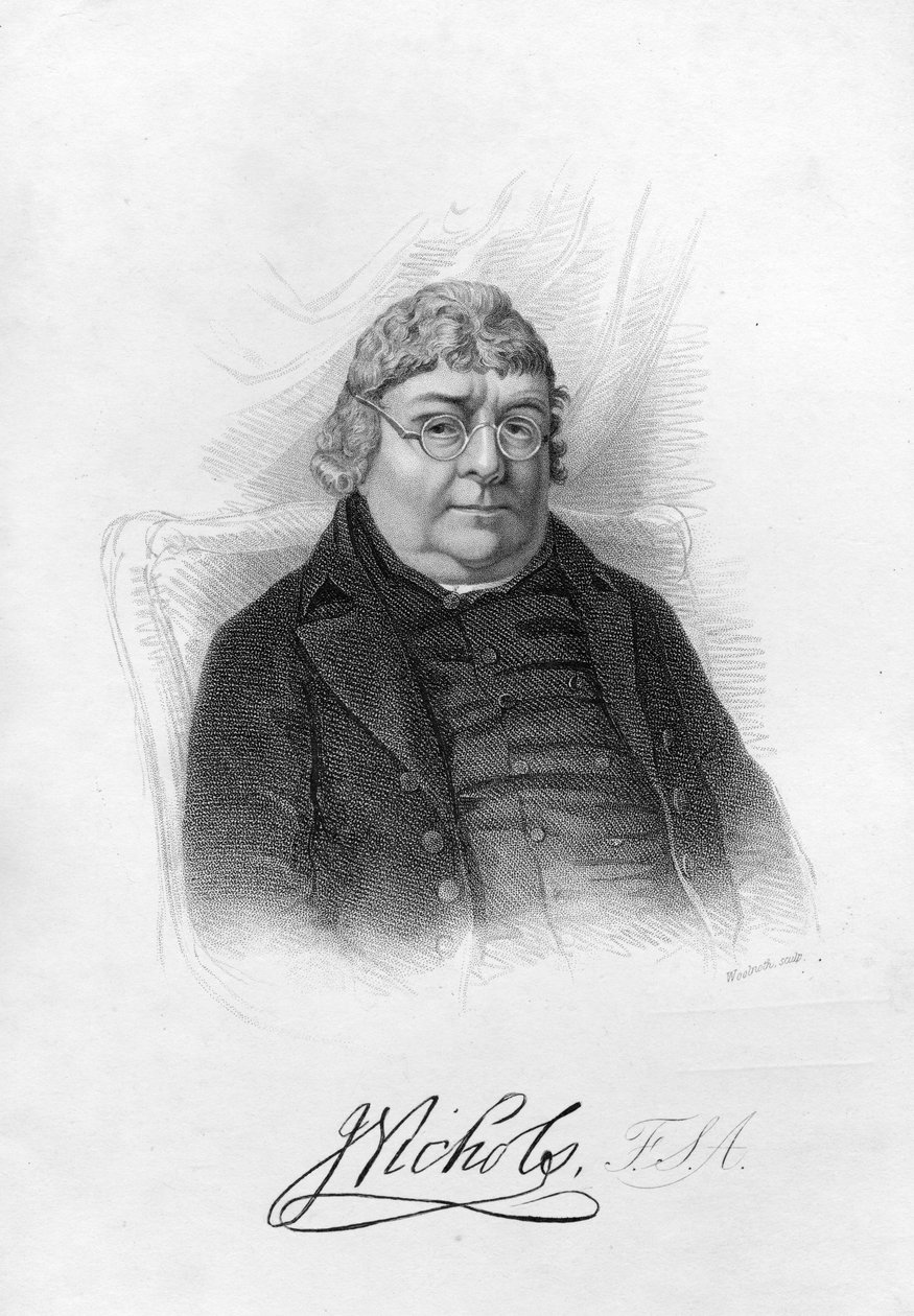 John Nichols, gegraveerd door Woolnoth door English School