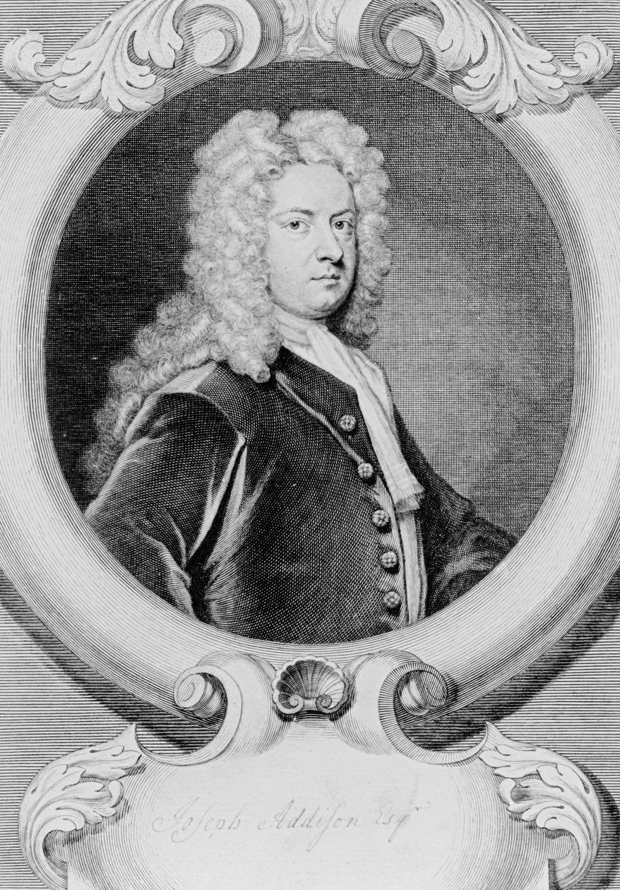 Joseph Addison (1672-1719) door English School