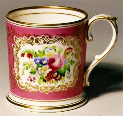 Longton Hall Trembly Rose mok, c.1755 door English School