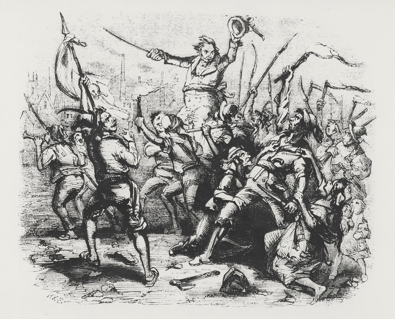 Luddite Relschoppers door English School