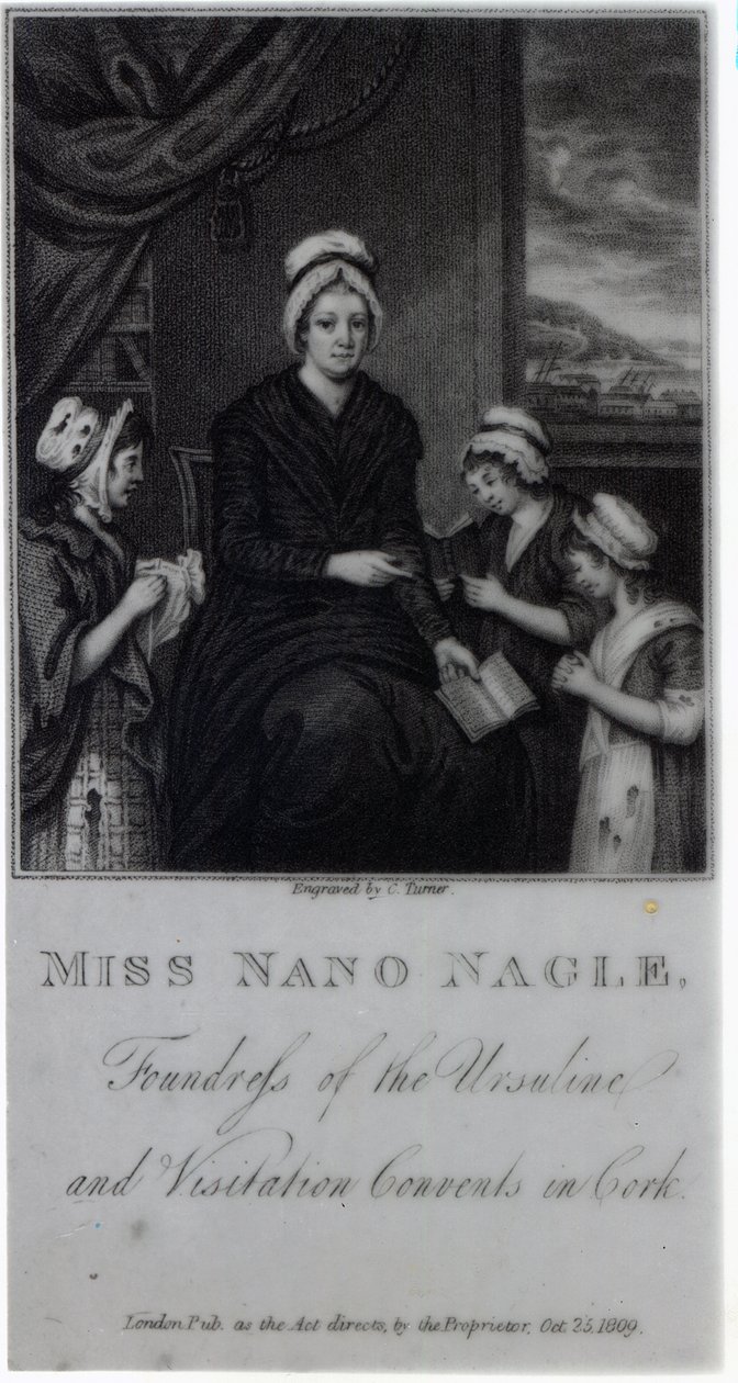 Miss Nano Nagle door English School