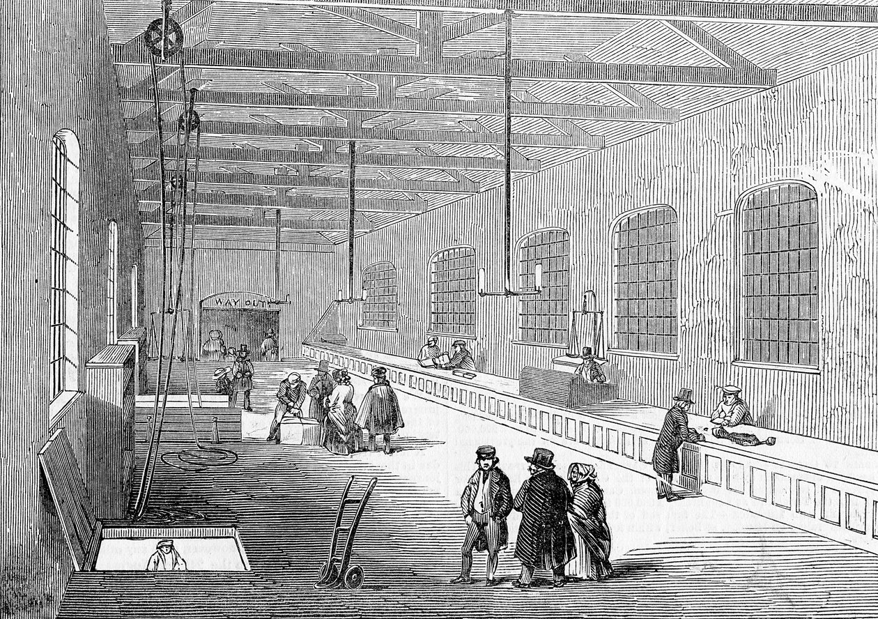 Nieuw Buitenlands Bagagepakhuis, St. Katherine