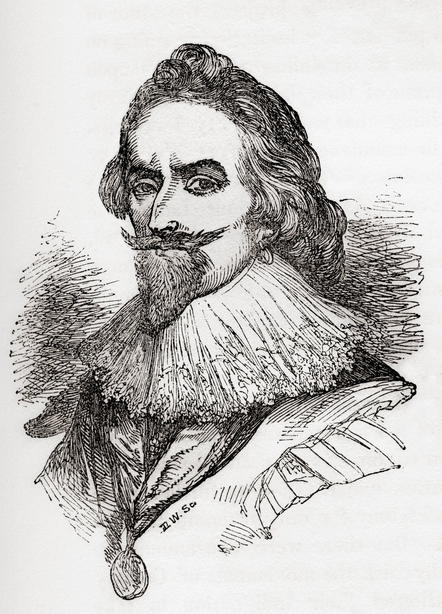 Philip Herbert, uit Old England: A Pictorial Museum, uitgegeven 1847 door English School