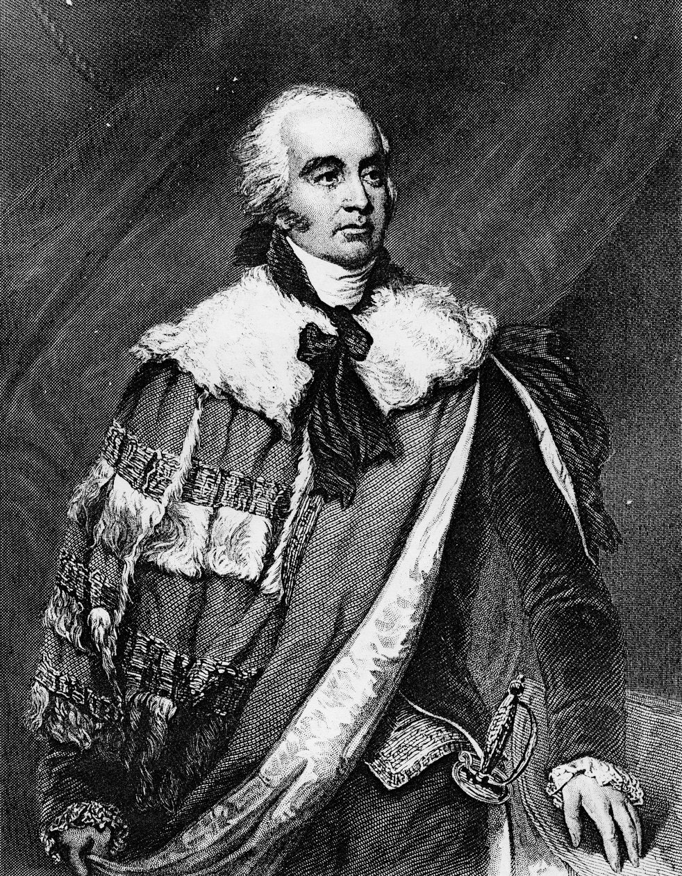 Portret van Gilbert Eliot door English School
