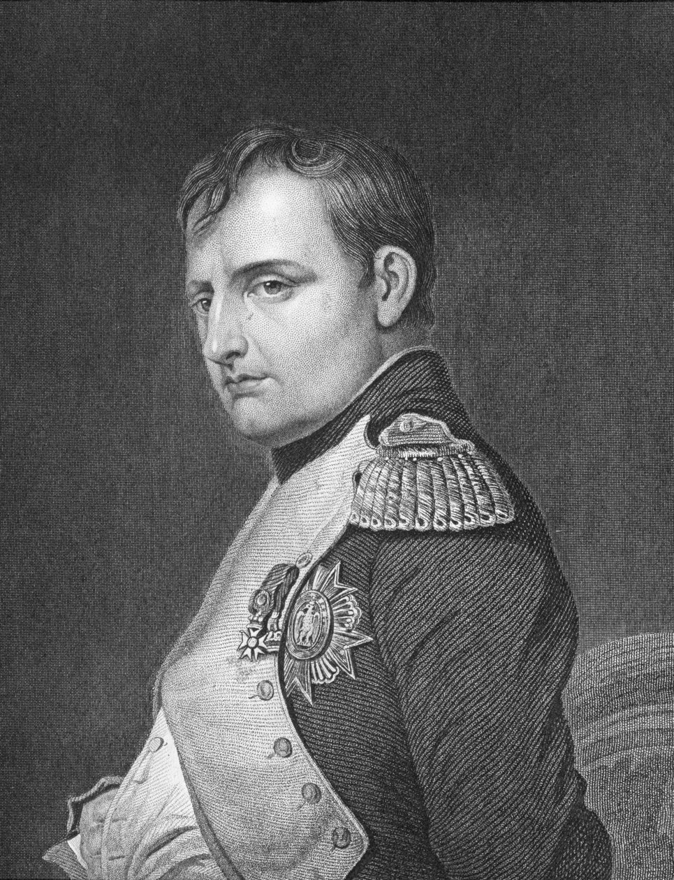 Portret van Napoleon Bonaparte (1769-1821) door English School